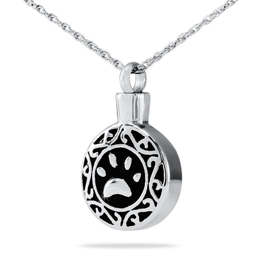 Paw Print Steel Keepsake